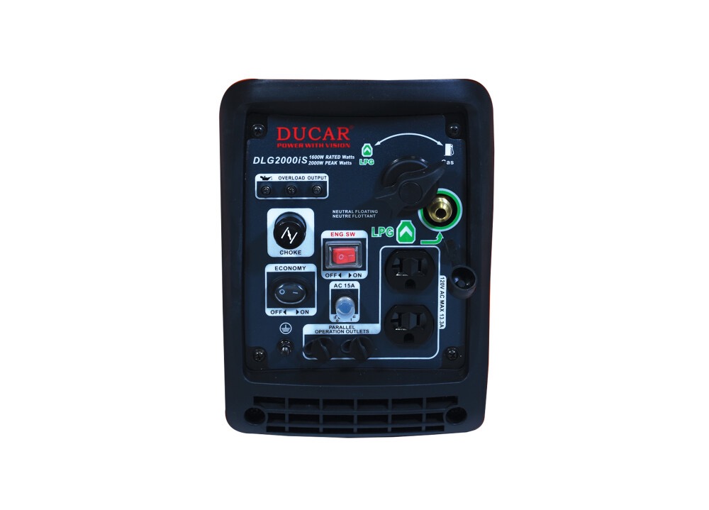 Génératrice silencieuse 2000W (Dual Fuel: Propane et essence) - Image 5