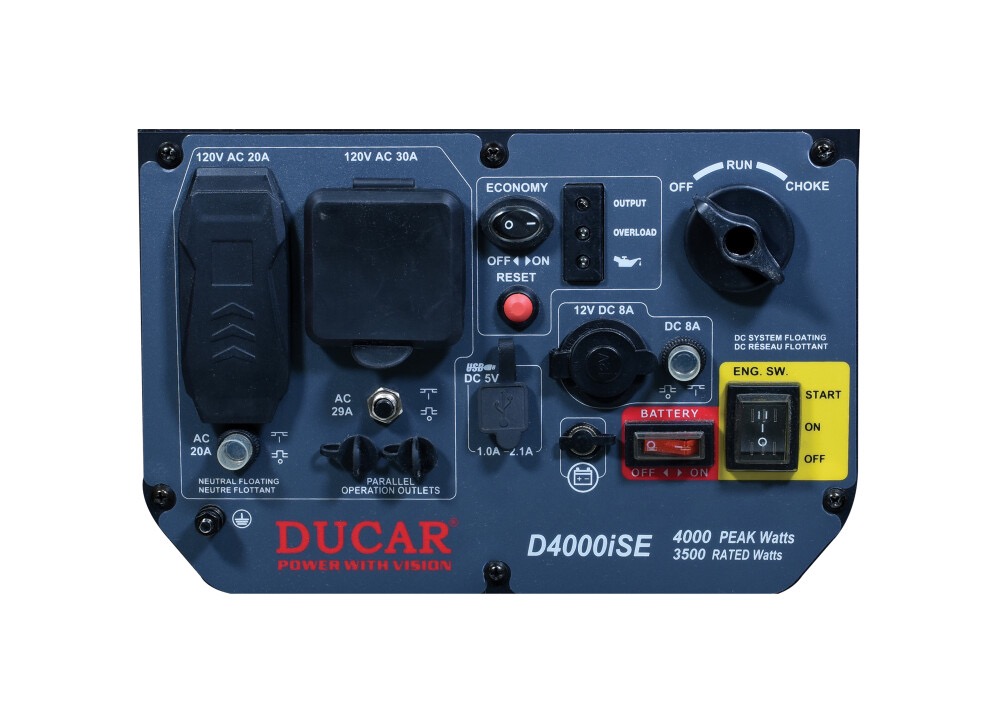 Génératrice silencieuse DUCAR 4000W – Image 3